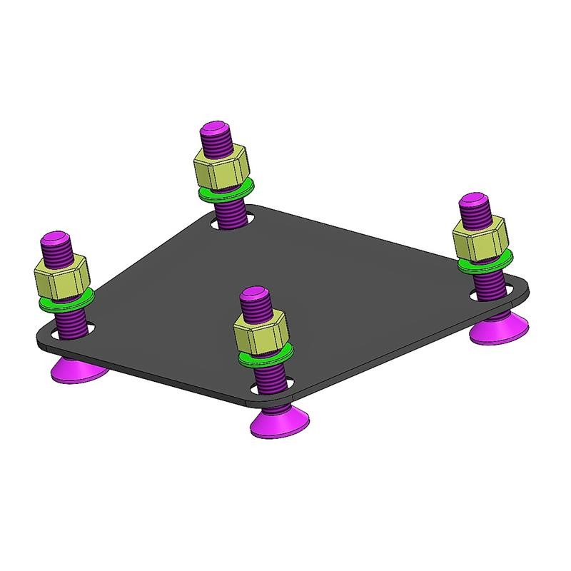 Support de plaque ras de roue Kawasaki Z900 RS